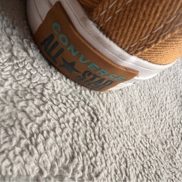 Converse Chuck Taylor All-Star Hi Top Wheat Turbo Sneaker Mens 10 Womens 12 - Picture 8 of 14